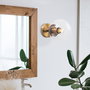 Opviq Lámpara de pared vintage Atmaca - 10235 en cobre